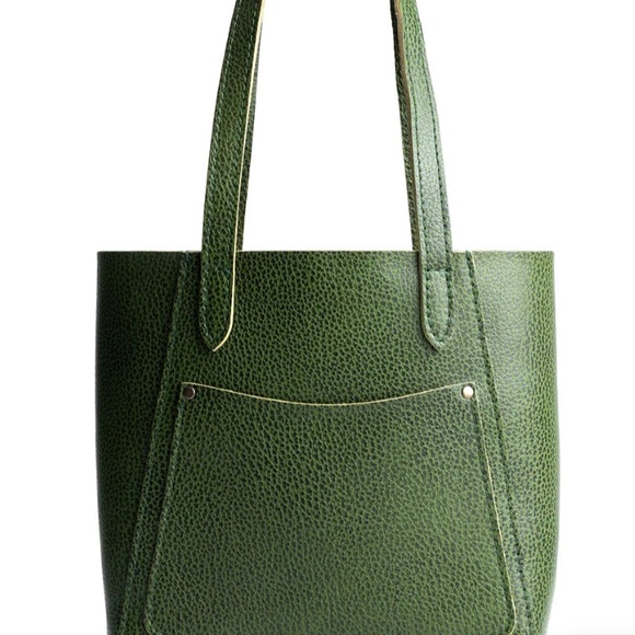 Portland Leather Avocado Juliette Tote Bag - Picture 1 of 11